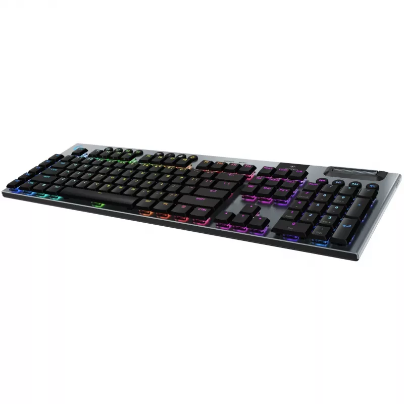 Teclado Logitech G G915 X LIGHTSPEED Gaming USB RF Wireless Bluetooth QWERTY US International Preto