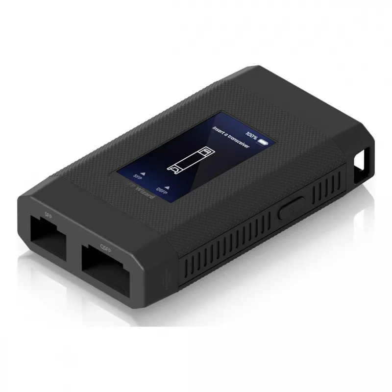 Ubiquiti UACC-SFP-Wizard Reprograme, teste e desbloqueie instantaneamente a compatibilidade universal para todos os módulos óticos com diagnósticos completos e atualizações OTA