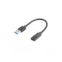 Cabo USB Lanberg AD-UC-UA-03 USB 3.2 Gen 1 0,15 m