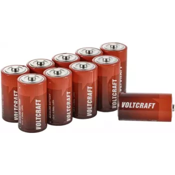 VOLTCRAFT Industrial LR14 Baby (C) pilha alcalina de manganês 8000 mAh 1,5 V 10 unid. (VC-14066395)
