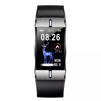Pulseira de atividade MaxCom FW34 prateada