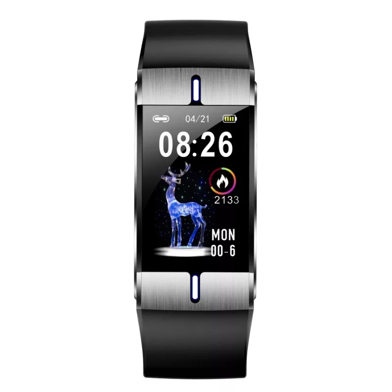 Pulseira de atividade MaxCom FW34 prateada