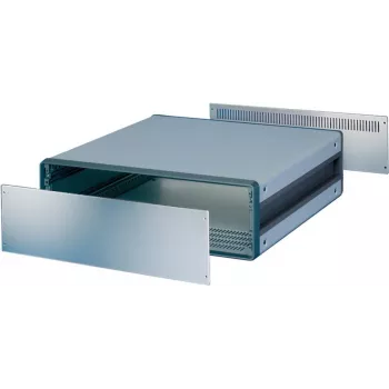 Schroff 30823512 painel traseiro, 2U, 84 HP, anodizado