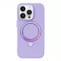 Capa para telemóvel Joyroom PN-14L2 para iPhone 14 Pro, roxa, ajuste personalizado com recortes para botões e conectores
