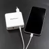 Carregador GaN Qoltec FAST 108W | 5-20V | 3-4.7A | USB C | branco