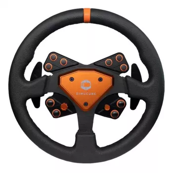 Volante Simucube Tahko, redondo - 320 mm, laranja