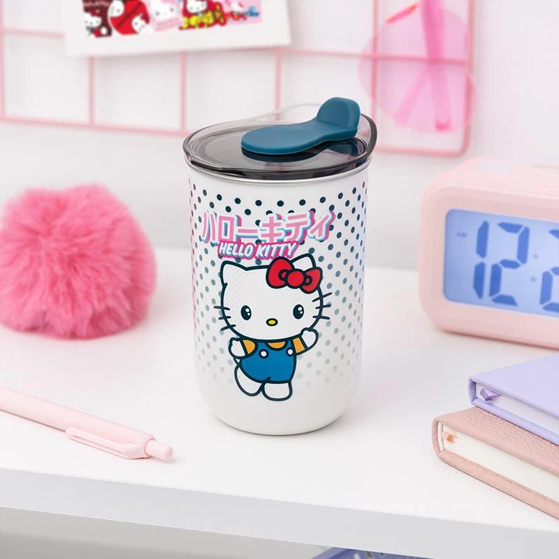 Copo térmico de viagem Paladone PP13768HK Hello Kitty 400 ml aço inoxidável