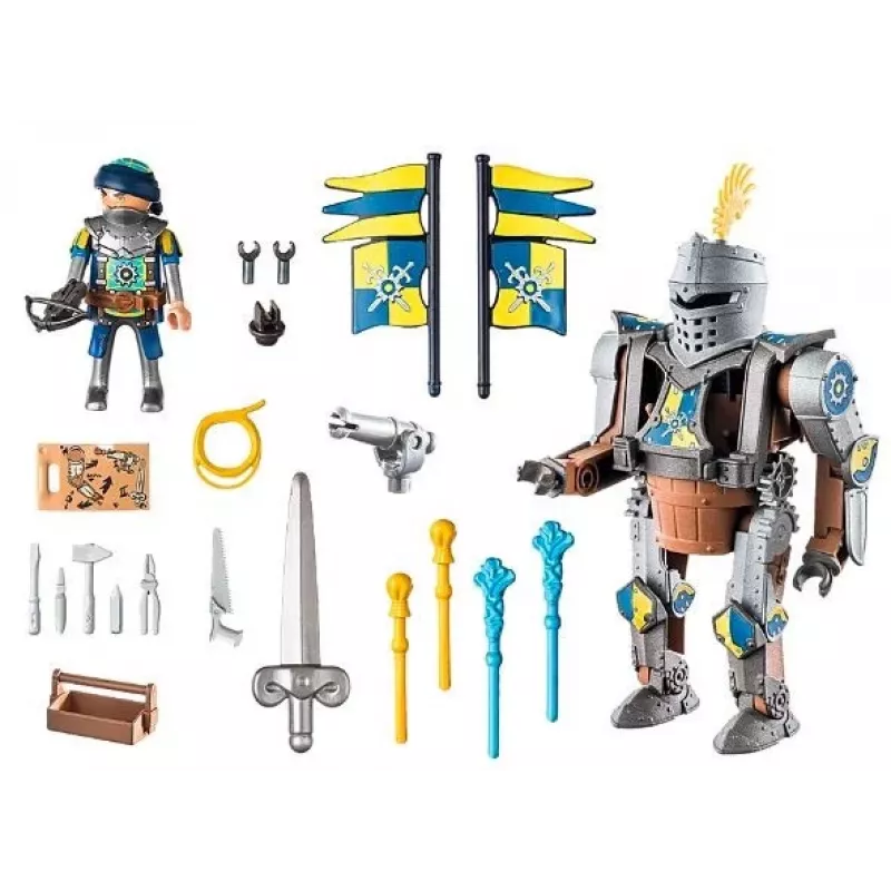 Conjunto de figuras Novelmore 71300 robô de combate