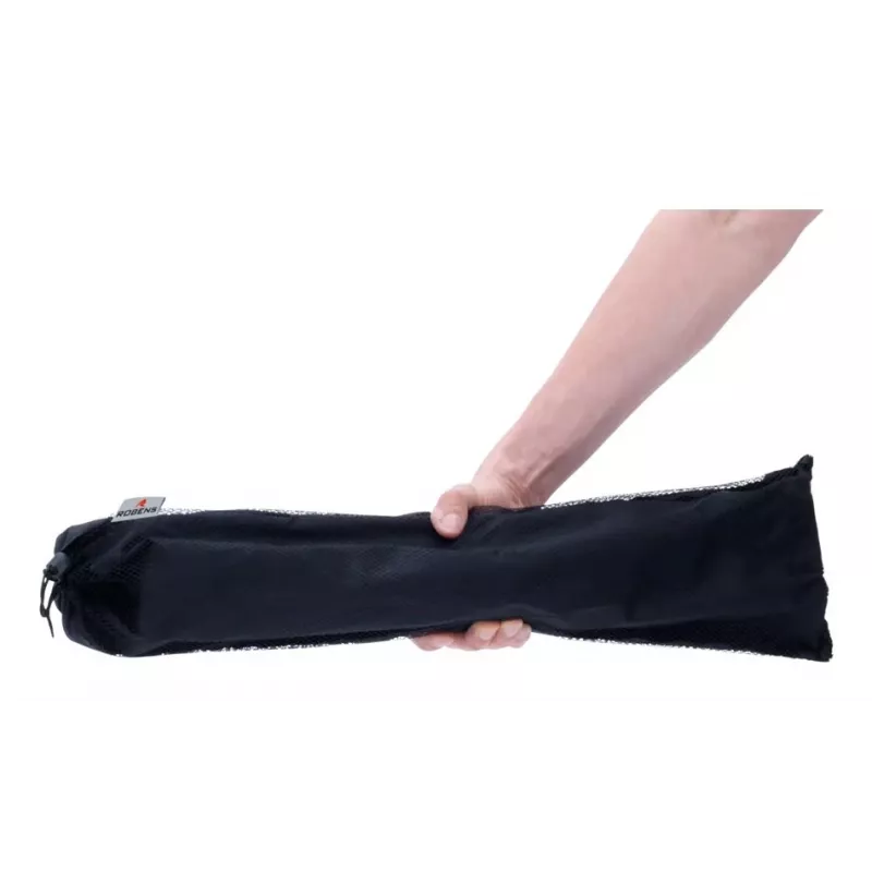 Mesa de campismo Robens 550022 — tampo e estrutura em alumínio, 560×405 mm, 1,25 kg, preto