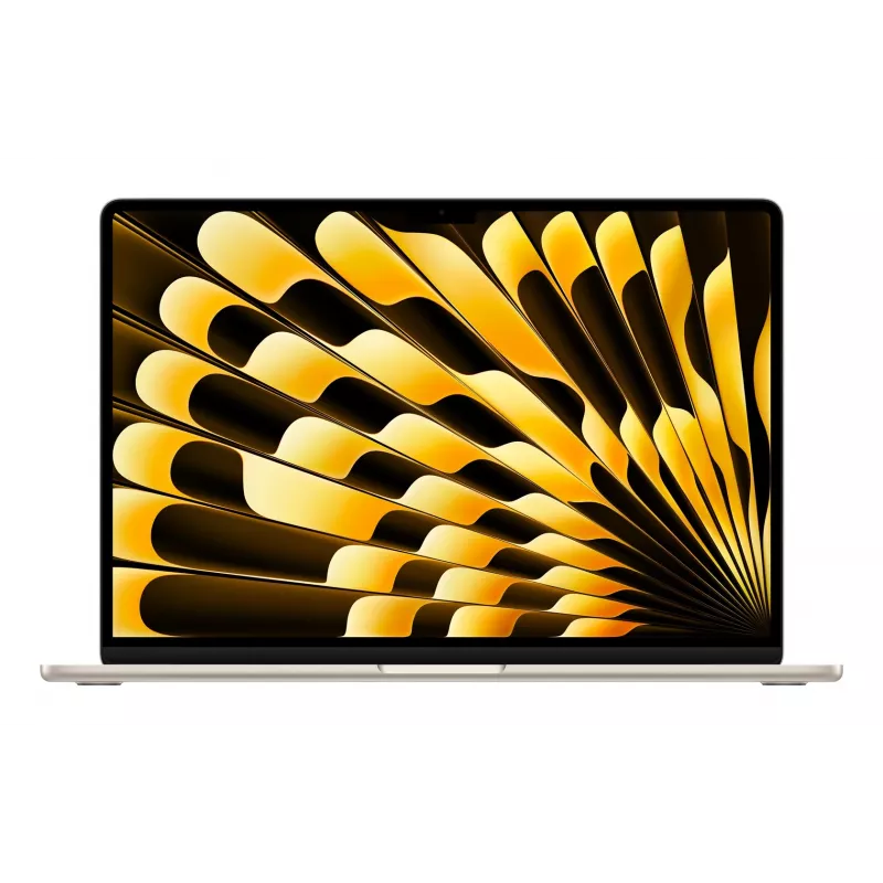 Apple MacBook Air com chip Apple M4, ecrã de 38,9 cm (15,3 polegadas), 16 GB RAM, 512 GB SSD, Wi-Fi 6E (802.11ax), macOS Sequoia, bege