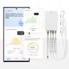 Medidor de energia AEOTEC AEOEZWA046C3A60 — três pinças 60 A com Z-Wave para monitorização monofásica ou trifásica