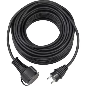 Cabo de extensão Brennenstuhl 230V ficha Schuko - conector fêmea Schuko 10m