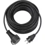 Cabo de extensão Brennenstuhl 230V ficha Schuko - conector fêmea Schuko 10m