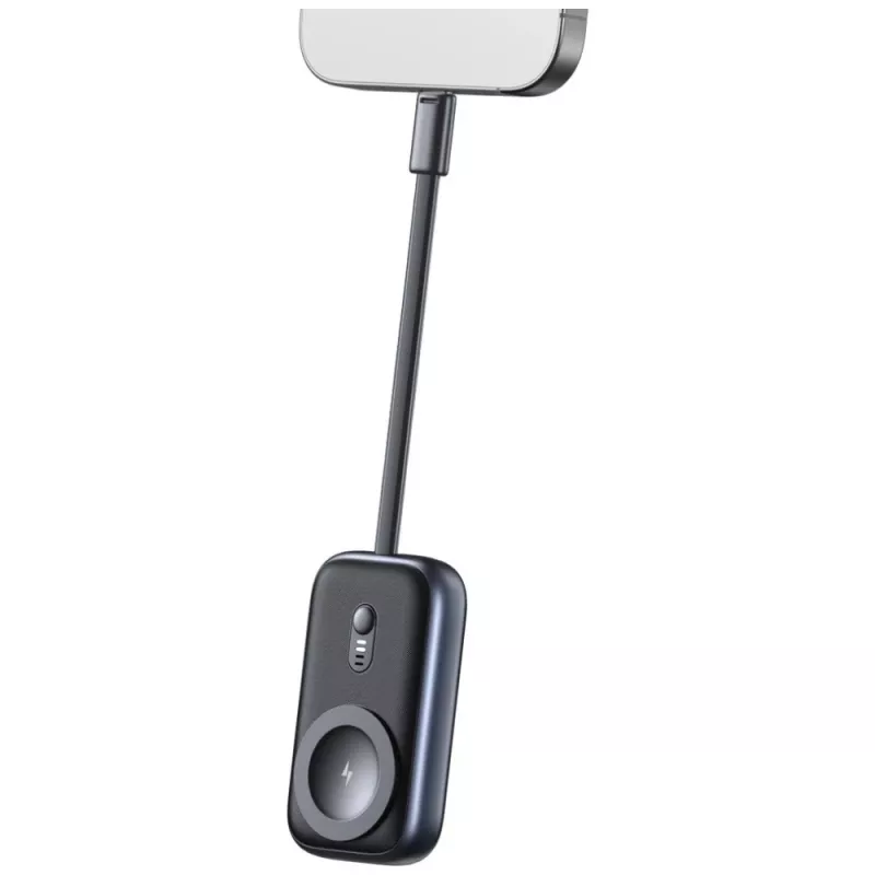 Powerbank usams CD245SBWXC02 1200mAh para Apple Watch – carregador portátil