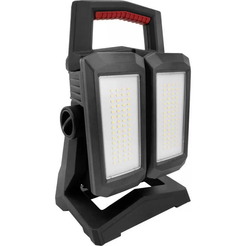 Holofote de trabalho ANSMANN HS4500R-DUO a bateria 4500 lm, projetor LED portátil