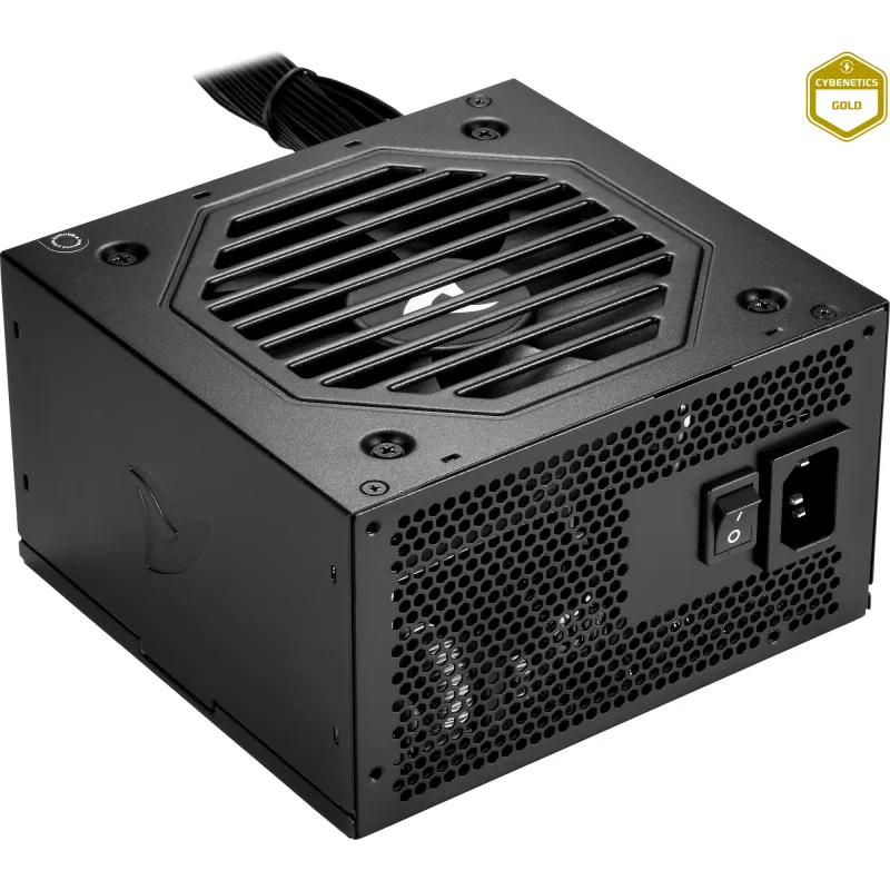 Rebel P15 850, fonte de alimentação para PC preta, 1x 12-Pin High Power GPU, 4x PCIe, gestão de cabos, 850 Watt