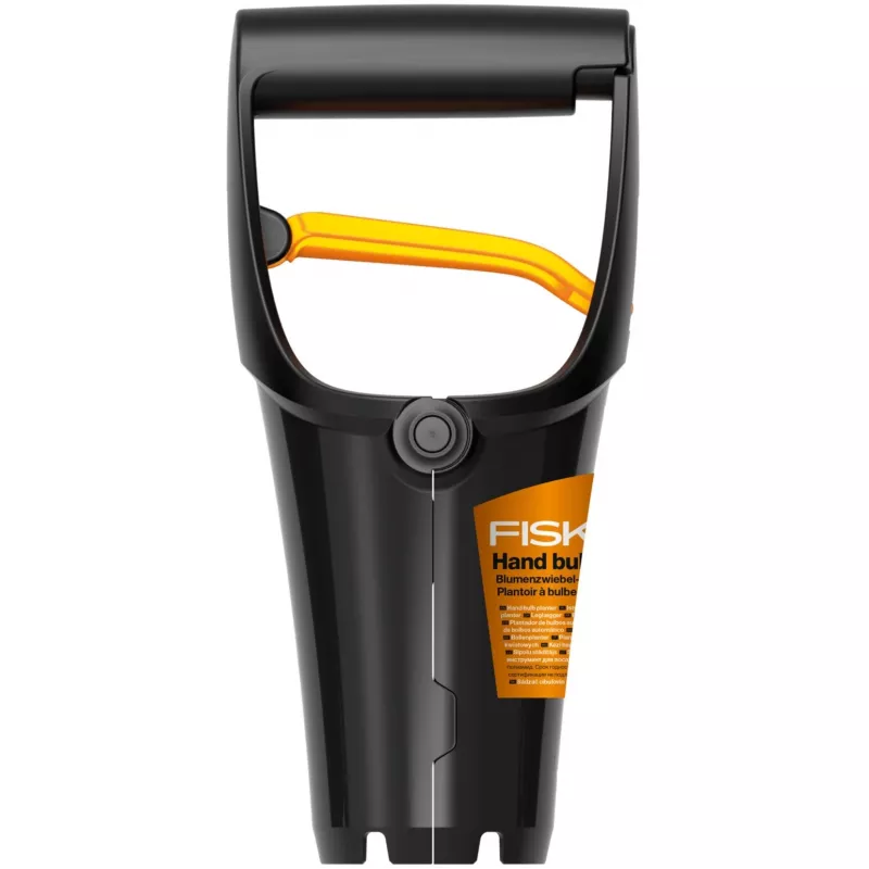 Fiskars Solid plantador de bolbos, 24 cm, preto/laranja (1057079)