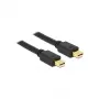 Cabo DisplayPort DeLOCK 83472 0,5 m Mini DisplayPort preto