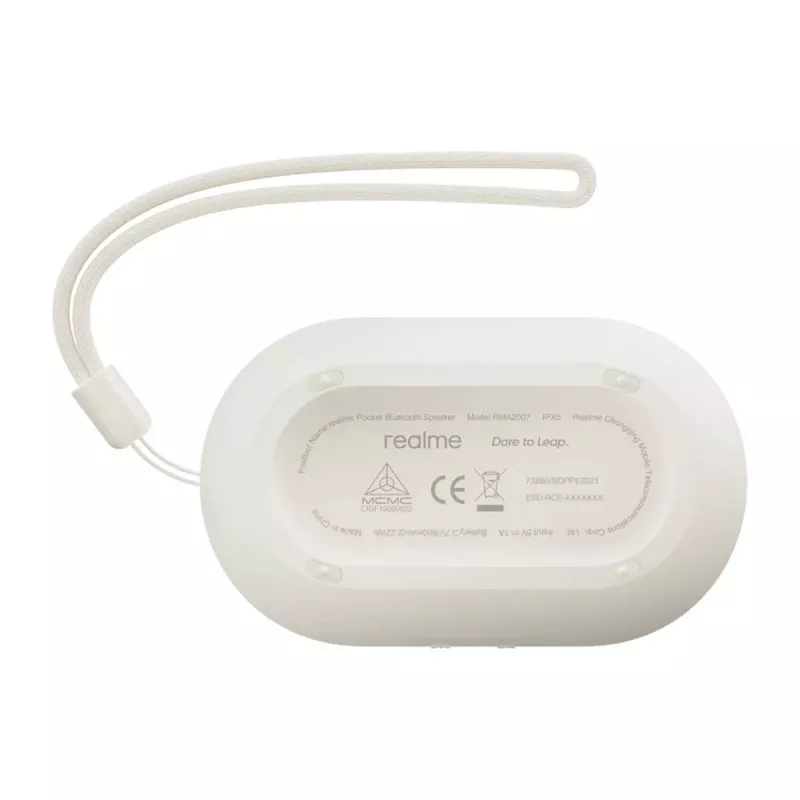 Altifalante portátil Realme Pocket altifalante Bluetooth cinzento