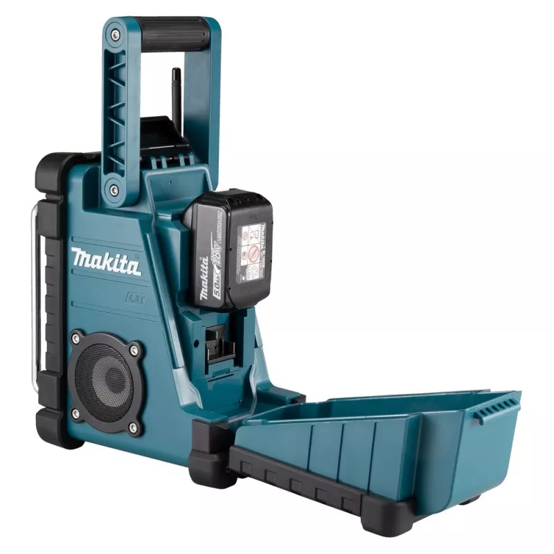 Rádio de obra Makita DMR116 Digital AM FM 3,5W turquesa