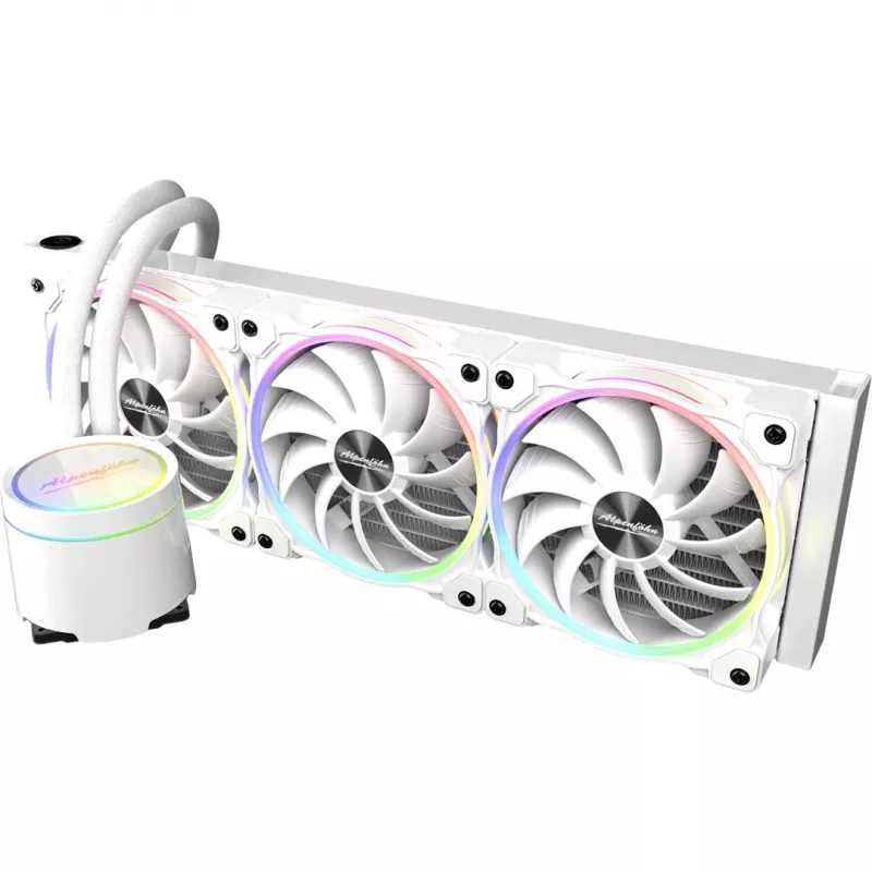 Arrefecedor líquido all-in-one para processador Alpenföhn Gletscherwasser 360 branco