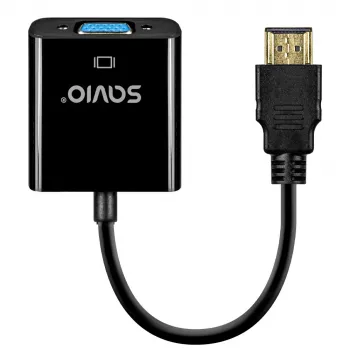 Adaptador Savio HDMI-VGA AK-75