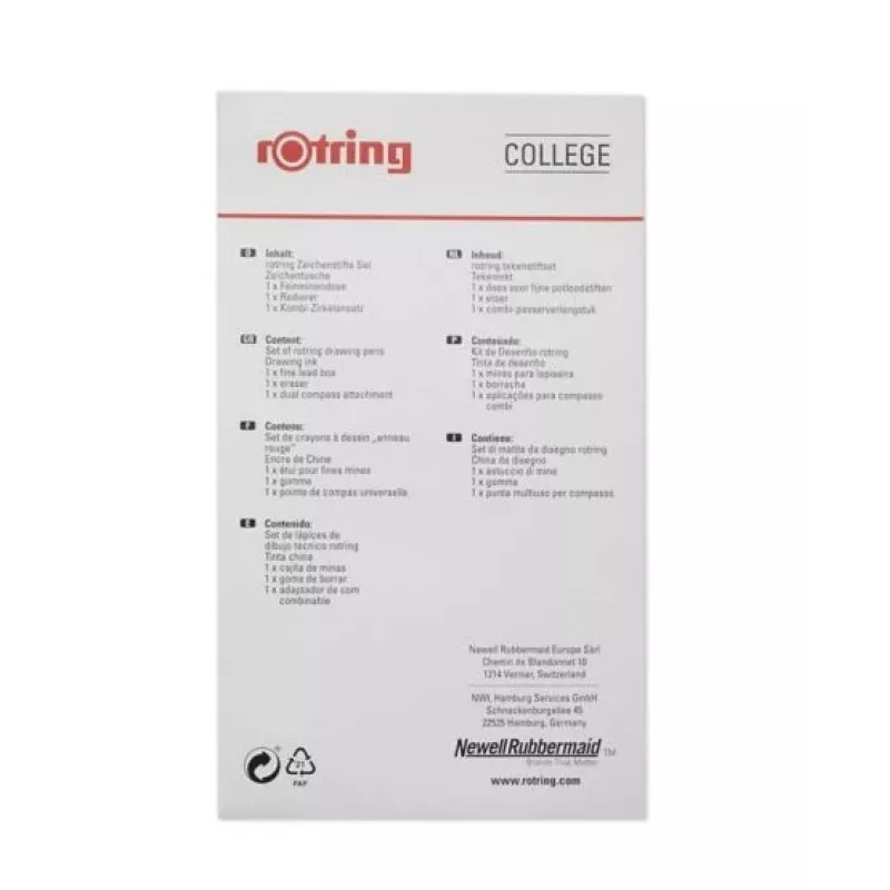 Fineliner Rotring College conjunto S0699380