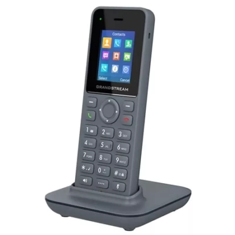 Grandstream Networks WP816 telefone IP antracite 2 linhas LCD Wi-Fi