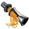 GEFU Spirelli XL G-13700 cortador em espiral, manual, plástico/aço inoxidável, preto