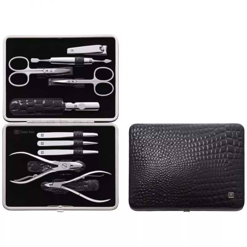 Conjunto de manicura/pedicura ZWILLING 97509-004-0 aço inoxidável preto