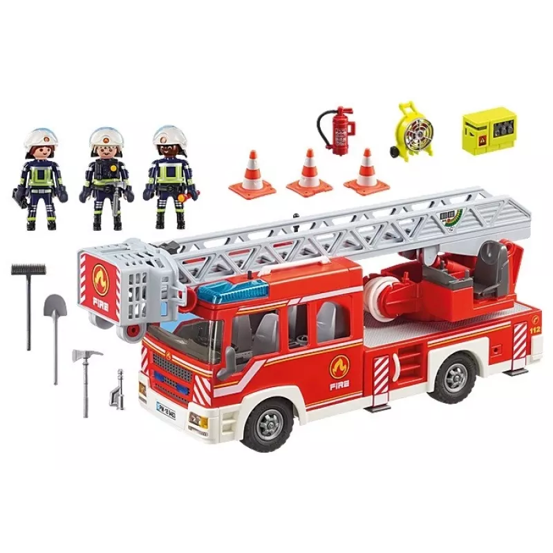 Camião Playmobil escada de bombeiros unidade 9463