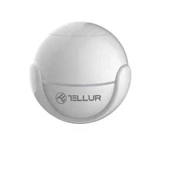Detetor de movimento Tellur TLL331121 sensor infravermelho passivo sem fios branco