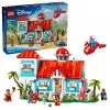 LEGO Disney Set 43268 Casa de Praia – casa modular para construir, 834 peças, 5 minifiguras, idade 9+