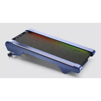 Passadeira UREVO CyberPad — superfície de corrida 419×1099 mm, motor 2,5 PS, velocidade 0,6–4 km/h, peso máximo do utilizador 120 kg