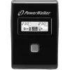 PowerWalker VI 850 LCD fonte de alimentação ininterrupta (UPS) Line-Interactive 0,85 kVA 480 W