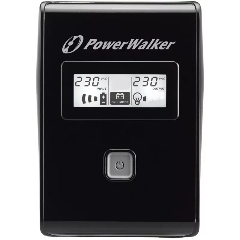 PowerWalker VI 850 LCD fonte de alimentação ininterrupta (UPS) Line-Interactive 0,85 kVA 480 W