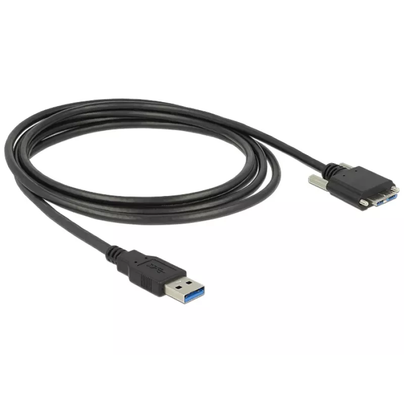 Cabo USB DeLOCK 83599 USB 3.2 Gen 1 3 m USB A Micro-USB B preto