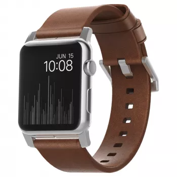 Pulseira Nomad NM1A4RSM00 para smartwatch – pele castanha