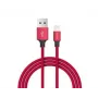 Cabo USB-C para Lightning Devia Pheez Serie 1 m — vermelho, compatível com 1A/USB Power Delivery