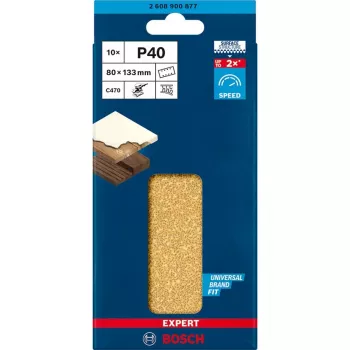 Bosch 2 608 900 877 ferramenta rotativa acessório de lixa/abrasivo madeira folha de lixa