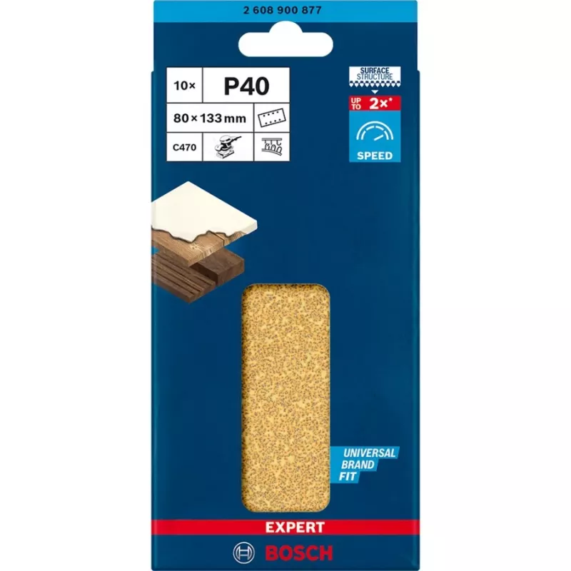 Bosch 2 608 900 877 ferramenta rotativa acessório de lixa/abrasivo madeira folha de lixa