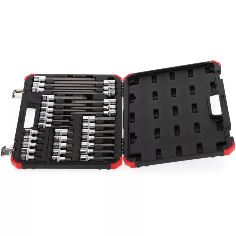 GEDORE red Chaves de fendas com encaixe 1/2 TX 32 peças (R68003032)