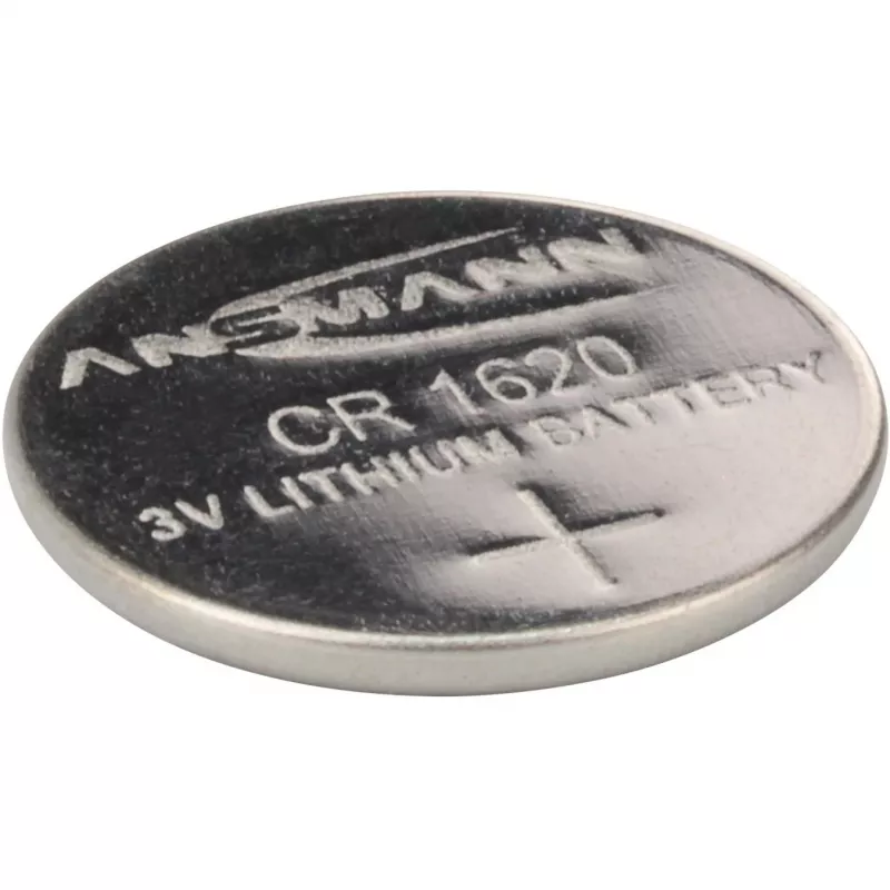 Ansmann CR1620 pilha de botão de lítio de utilização única, 3 V