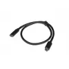 Cabo USB-C para USB-C LANBERG CA-USBE-20CC-0005-BK, USB 3.2 Gen 1 (5 Gbit/s), 0,5 m, preto