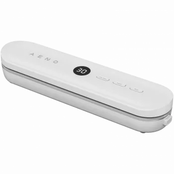 Máquina de vácuo, branca, ecrã LED, 80 W, -65 kPa (±5 kPa)