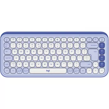 Logitech Teclado Logitech POP ICON KEYS OFF White Lilac US