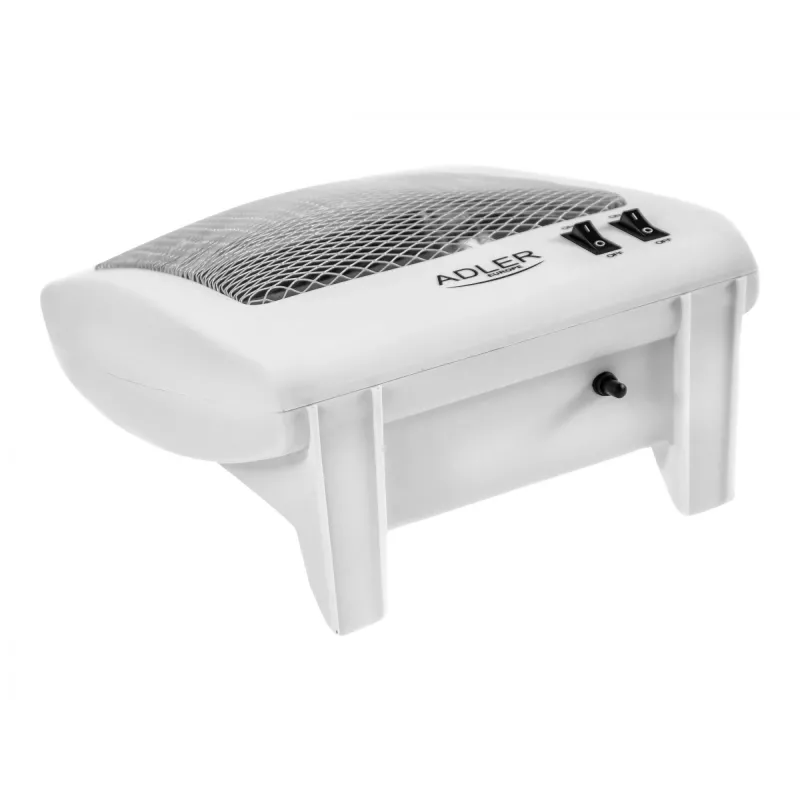 Adler | Aquecedor | AD 7709 | Aquecedor halogéneo | 800 W | Número de níveis de potência 2 | Branco