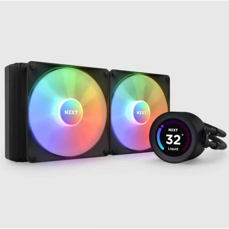 Refrigeração líquida NZXT Kraken Elite 280 RGB 14 cm preto
