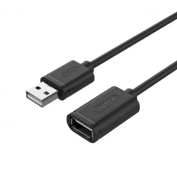 Cabo de extensão Unitek Y-C428GBK USB 2.0, Am-af