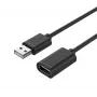 Cabo de extensão Unitek Y-C428GBK USB 2.0, Am-af